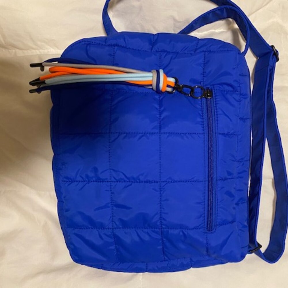 Rad Rev Colbalt Blue cloud Messenger bag NEW - Picture 2 of 4